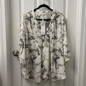 NWT Floral Blouse
